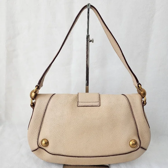 Auth Dolce & Gabbana Biege Shoulder Bag - Picture 2 of 7